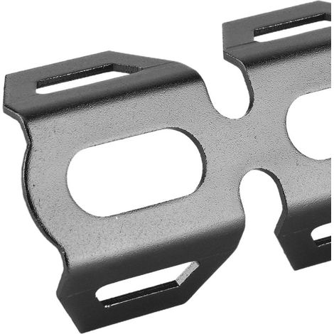 Pare-chaleur universel pour pot d'échappement de moto R1200GS, F800, F700 et F650GS (Noir) (1/5)