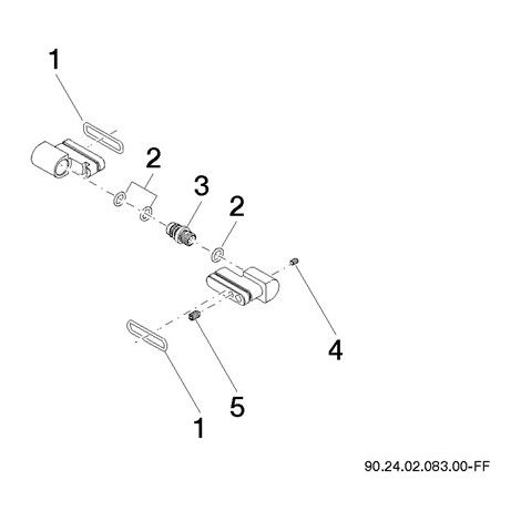 Dornbracht 90240208300-00 Articulation pour bidet pièces de rechange