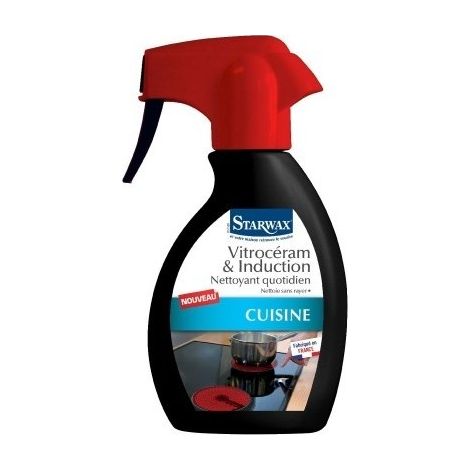 Pulitore per vetroceramica e induzione, spray da 250 ml