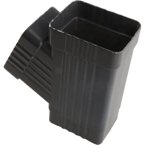 Raccord en Y pour goulotte de cbles 8x10 cm gris (1/5)