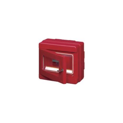 Feueralarmgehäuse elettrocanali ec64008 IP65 8 Module