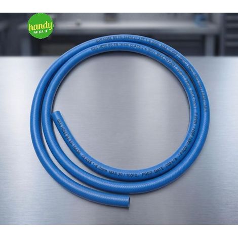 Kit regolatore/tubo gpl e fascette regolatore gpl- tubo 1,5 metri - 2 fascette zincate AMBRA WATER (1/3)