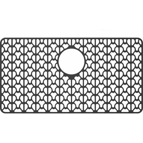 Tapis D'Évier - En Silicone - 66 x 35 cm - Antidérapant - Résistant À La Chaleur - Pour Éviers Céramique Et Inox - 1 Pièce