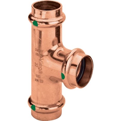 Raccord Viega 2418 cobre 35 x 18 x 35 mm