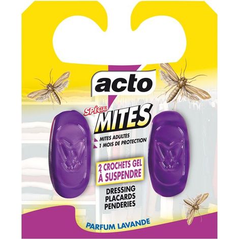 Acto uncinetto speciale per acari tessili X 2 - Acto