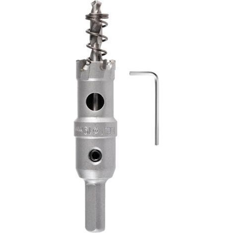 19 mm Hartmetall-Lochsägenbohrer, Wolframkarbid-Lochschneider, industrieller Lochschneider für Edelstahl, Metall, Eisen, Legierung, Kupfer, Holz und Kunststoffe (1/5)