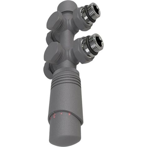 Multiblocks Kit de raccordement pour radiateurs thermostats Forme d'angle (1/4)