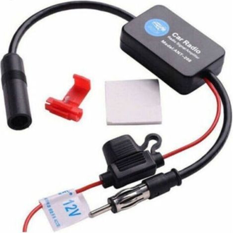 Voiture Voiture Fm Am Radio Amplificateur De Signal Stereo Booster 12V