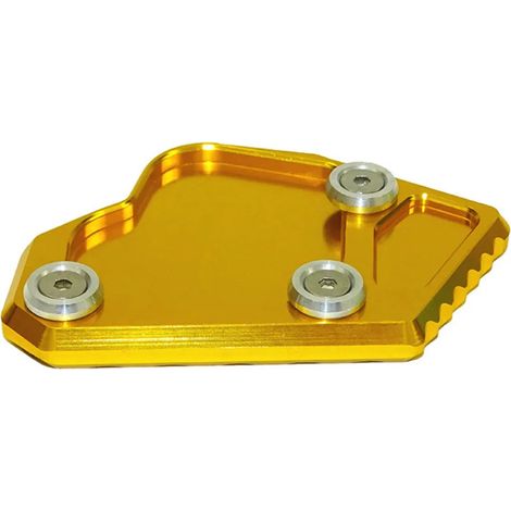 (Or) Compatible avec BMW K1600GTL K1600GT K1600 K 1600 GTL GT 2011-2015 2014 Accessoires Béquille latérale Rehausse et plaque d'extension maxpower (1/3)