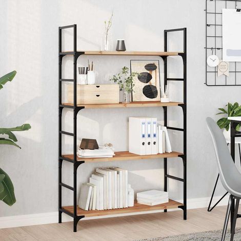 Étagères flottantes 3 pcs-Étagère murale-Étagère Suspendue 80x30x2 cm acacia massif à l'huile 229244 (1/5)
