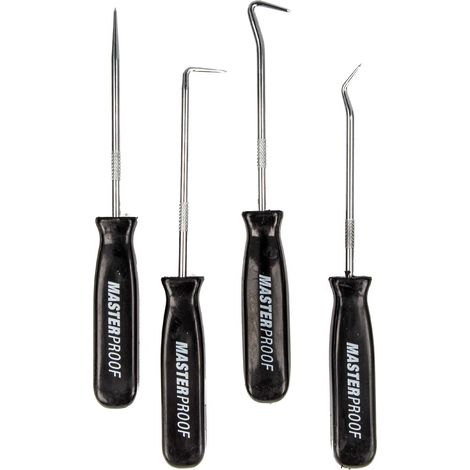 MASTERPROOF PROFESSIONAL Hakensatz - Nadelsatz Mini 4-teilig, 135 mm (1/3)