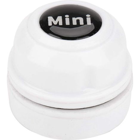 Brosse magnétique de nettoyage pour aquarium (blanche), mini-brosse-brosse magnétique portable en verre et plastique durable