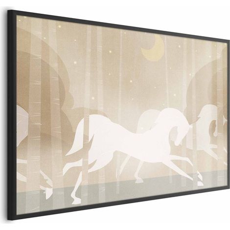 Póster - Caballos de carreras (1/4)