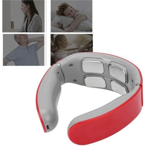 Electric U-Shape Neck Massager - 6 Modes & 9 Levels - Shoulder and Neck Pain Relief - Spinal Massage Device (1/4)