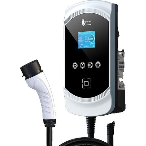 EV-Ladegerät, Intelligente Überwachung, Fernsteuerung, 22KW 32A 3-phasig, TYP2 (1/2)