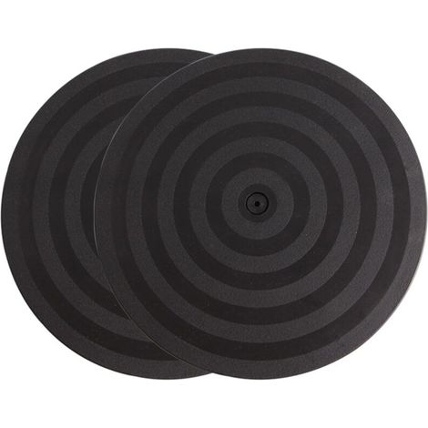 Ahlsen Drehbarer Drehteller, 2 Stück, universelle 360° drehbare Drehteller-Unterstützung, rutschfeste drehbare Plattform mit Stahlkugellager für Monitor, Haushaltsgegenstände, Basteln, 20 cm (1/3)
