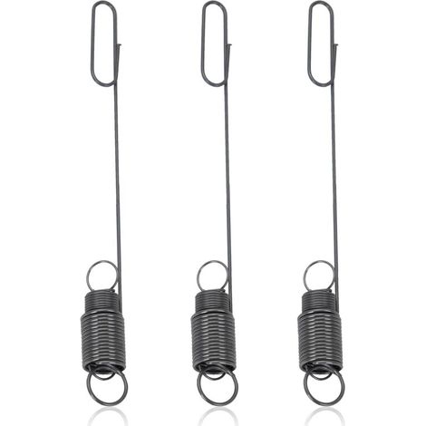 Juego de 3 resortes reguladores para cortacéspedes Briggs & Stratton modelos 691292, 263046 y 263045, repuestos para cortacéspedes.