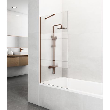 Panel de Bañera Fijo Screen Cobre Frost 85 cm - GME
