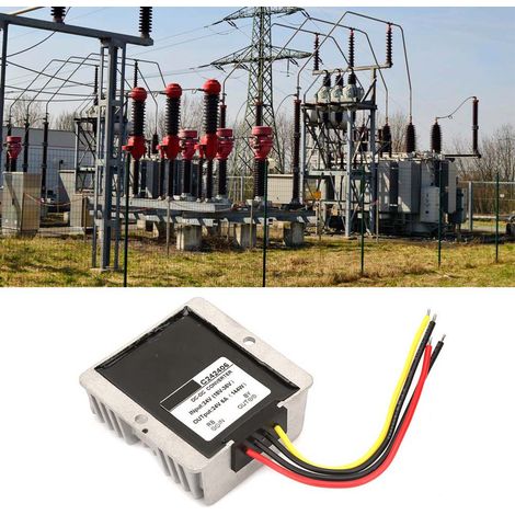 Module régulateur de tension élévateur/abaisseur automatique 18-36V à 24V (6A) (1/5)