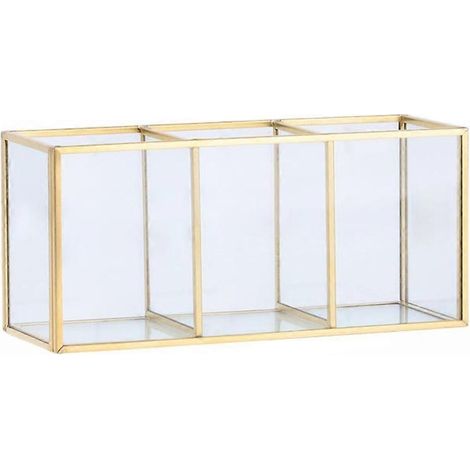 Boîte de rangement en verre pour la maison, la chambre ou le bureau, adaptée aux espaces intérieurs et aux routines quotidiennes.-AquaForge (1/4)