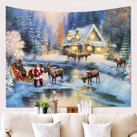 Couverture En Polaire - 150 X 200 Cm - Pour Enfants Et Adultes - Idéale Pour Noël Chambre Canapé Voyage - 1 Pièce (1/4)
