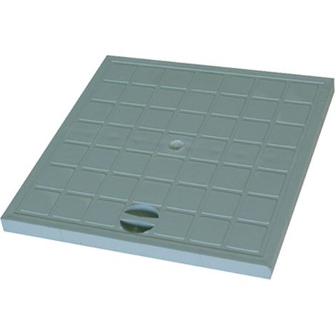 COPERCHIO PER POZZETTO PER ISPEZIONE PEDONALE IN PVC MM 40X40   NICOLL S.R.L.