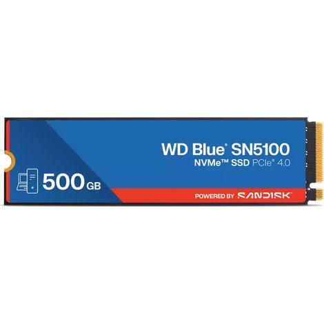 WESTERN DIGITAL M.2 SSD Blue SN5100 500GB