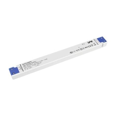 Self Electronics SLT75 24VFG gris azul piloto LED 75 W