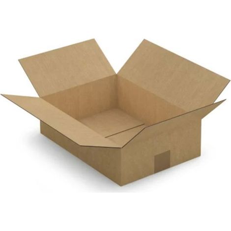 Carton d'emballage 35 x 25 x 10 cm - Simple cannelure