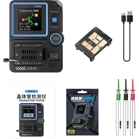 Oscilloscope portable - Testeur intelligent pour transistors (1/5)