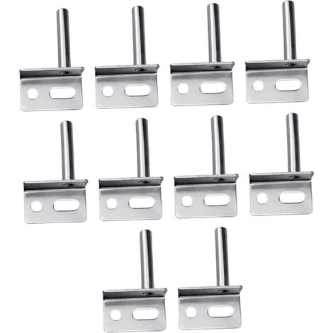 Charnières Pivot Design Simple en Fer Argenté (1/5)