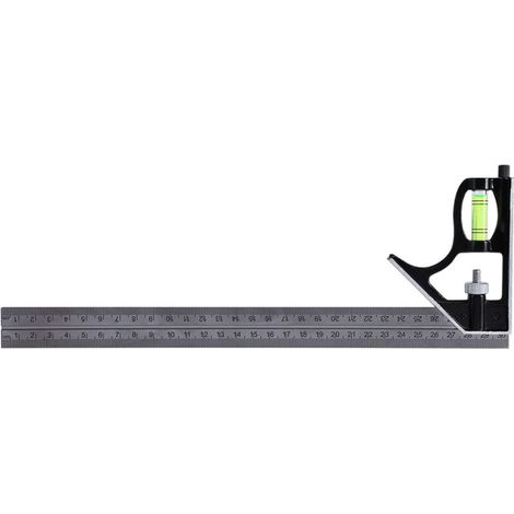 Ensemble d'équerres de menuiserie, règle d'angle droite en acier inoxydable, règle GD, pour la mesure, la mise en page, le marquage industriel