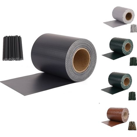 STRISCIA OMBREGG. PVC CM.19X35 MT. VERDE