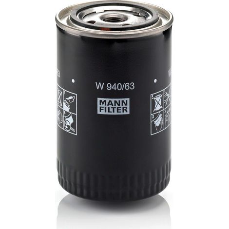 Filtre à huile type vissé Mann Filter W940/63