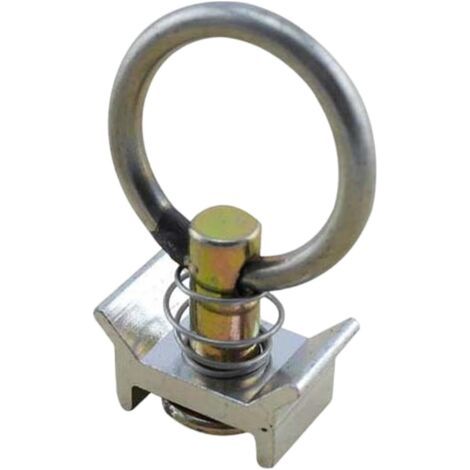 Rail d'arrimage pour voie d'arrimage,Rail d'arrimage pour voie en L,Rail de verrouillage en aluminium pour remorque fermée - Accessoires d'arrimage de camion pour sécuriser les motos, VTT, motos tout- (1/5)