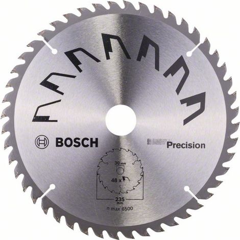 Bosch Kreissägeblatt PRECISION, DIY, 235 x 30 x 2,5 mm, 48