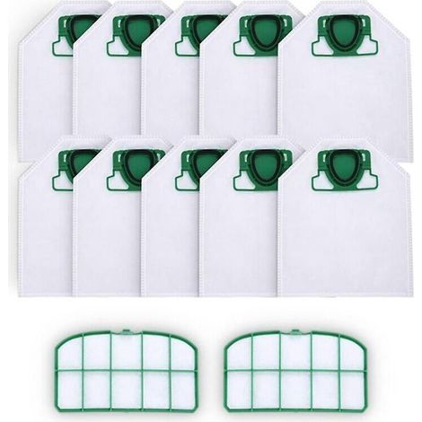 FENOPLASTICAPièces de rechange pour sac à poussière pour aspirateur Vorwerk Kobold Vk200 Fp200 (1/3)