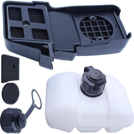 Ensemble réservoir de carburant pour Robin NB411 BG411 EC04 RBC411 moteur débroussailleuse 49cc Remplace pièce 5416500000 (1/5)