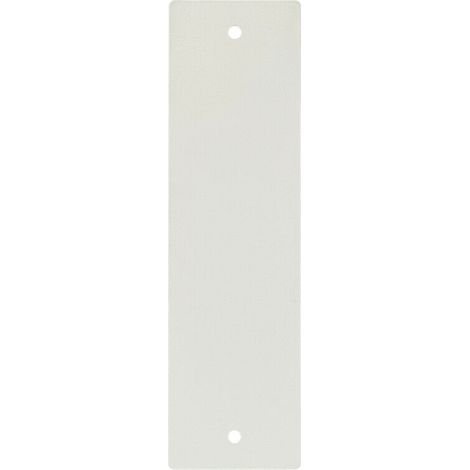 Placca 205 Mm Bianco Cieca Copri Foro Avvolgitore Motore Tapparella Tapparelle