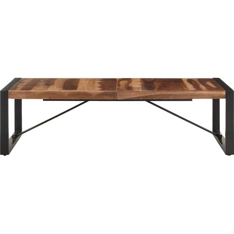 Maison Exclusive - Couchtisch 140x70x40 cm Massivholz