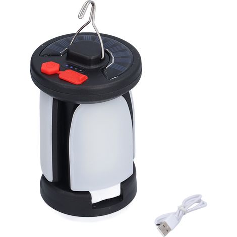 solaire de camping rechargeable par USB LED pliable et (1/5)