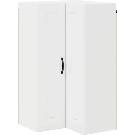 Meuble mural de cuisine,Armoire de cuisine Blanc brillant 57 x 57 x 100 cm CFW19855 (1/5)