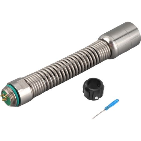 Tête de caméra d'inspection d'égout professionnelle de 23 mm, IP68, résistante à l'eau, diamètre de filetage de 15 mm, accessoire d'endoscope de vidange avec 12 lumières LED (1/5)