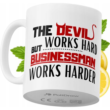 Lustige Kaffeetasse für Geschäftsleute mit witzigem Textdesign – ideal für Geburtstage, Namenstage und Feiertage. Hochwertige Tasse für besondere Anlässe im Büro oder Homeoffice. Farbe: Weiß, 330 ml.