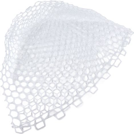 Filet de pêche à la truite en maille caoutchouc transparent, 32 cm, pour remise à l'eau en préservant les écailles (1/5)