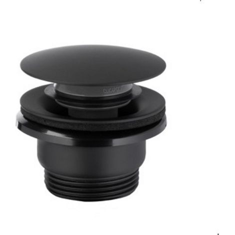 Piletta lavabo Click Clack universale colore nero  KAM-G900N kamalu
