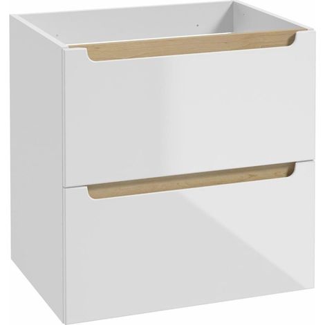 Naturel Mobile bagno supplementare Naturel Stilla 60x60x45 cm bianco (STILLAB06005)