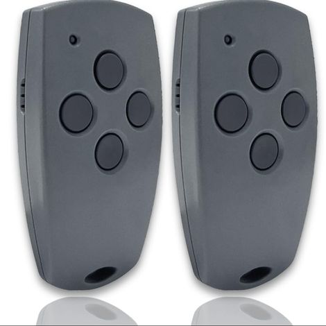 Lot de 2 télécommandes de porte de garage – Compatible Marantec D304-868, D302-868, D384-868 – Fréquence 868 MHz – 4 boutons indépendants - D304-4 (1/5)