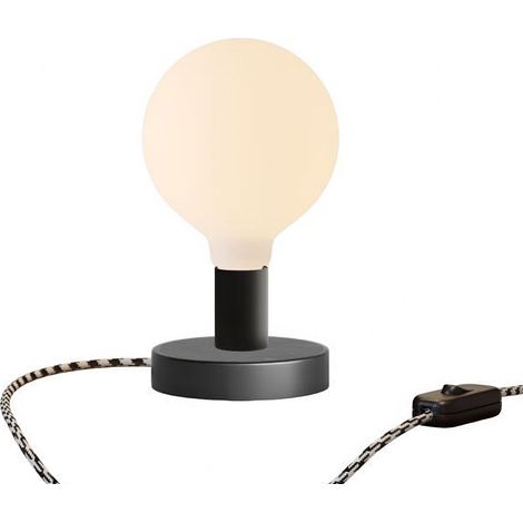 Lampada da tavolo Posaluce Globo in metallo