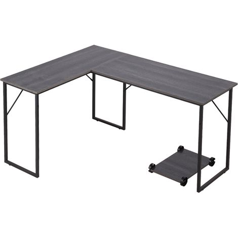 Modern L-Shaped Computer Desk (1/2)